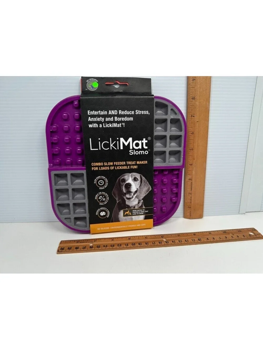 5 LickiMat Tuff Slomo Buddy Soother All Sizes Reduce Stress Anxiety Lot Cat Dog